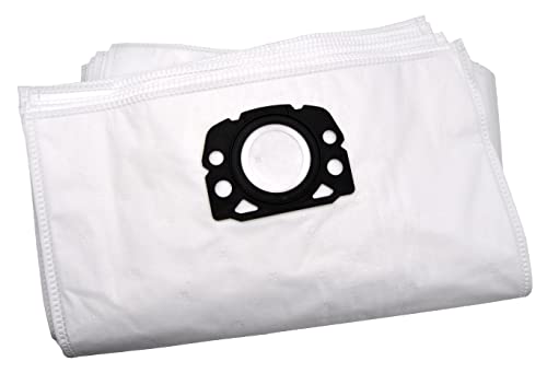10 Stück Staubsaugerbeutel kompatibel mit Kärcher WD4, WD5, WD6, MV4, MV5 und MV6, Staubbeutel ersetzt Kärcher Nr. 2.863-006.0 Cover