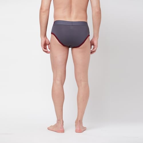 Image of Zoiro Men's Brief | Soft Band | Soft No-Marks Elastic | Breathable Innerwear | Pack of 1 | Color May Vary
