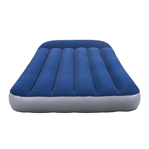 Twin Travel Air Mattress with Built in Pump and Pillow, Tri Tech Internal Beams Supports 330lbs