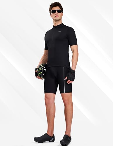 Image of Nepest Cycling Underwear for Men Bike Shorts 4D Padded Road Biking Bicycle Biker MTB Liner Padding Shorts with Pockets