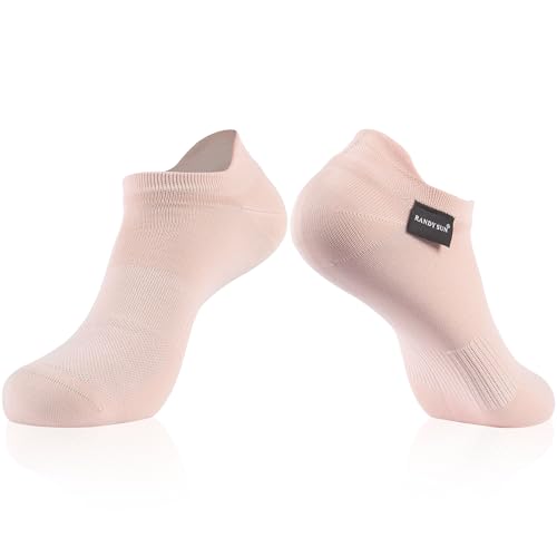 Image of RANDY SUN Waterproof Socks - Ultra Thin Seamless Cushion Socks with Eco-Friendly Juncao Inner, Breathable & Sweat-Friendly