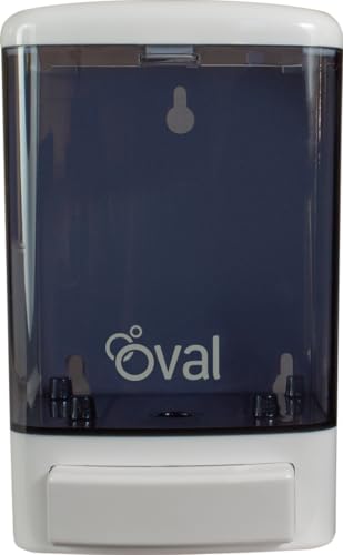 Catálogo para Comprar On-line Ovalado disponible en línea para comprar. 32 OVAL Dispensador de Jabón Líquido Rellenable | Plástico ABS Uso Rudo Capacidad 1 LT | Sistema Anti Goteo Confiable y Durable | Blanca | Despachador Gel Antibacterial de Pared