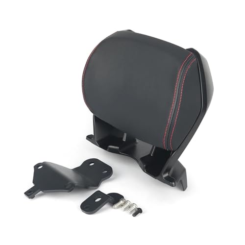 Dossier passager moto pour Voge SR250GT dossier amovible noir couture rouge