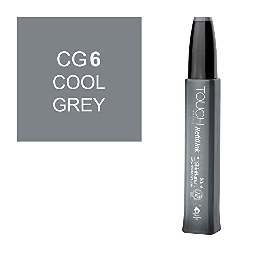 Touch Twin Marker Refill Ink - 20 ml Bottle (CG6 Cool Grey)