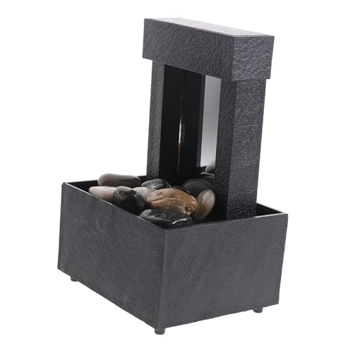 HOMSFOU 1 juego regalos inusuales regalos excepcionales escritorio para oficina cascada de mesa fuente de agua de mesa interior fuente de agua interior fuente de agua de interior dispensador de agua