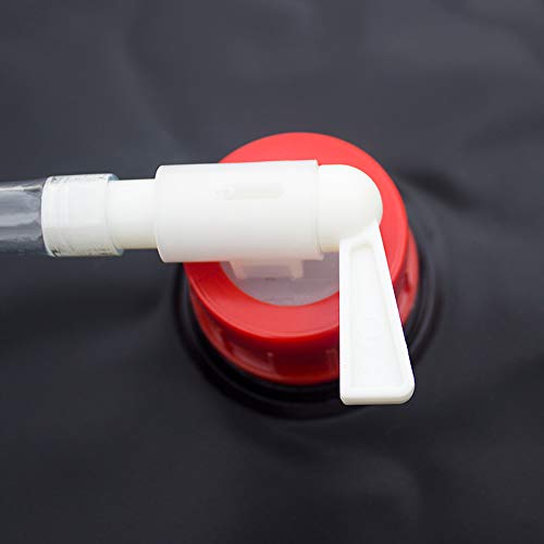 Saco de banho, Andoer Saco de chuveiro externo portátil, chuveiro de acampamento, banheira, saco de