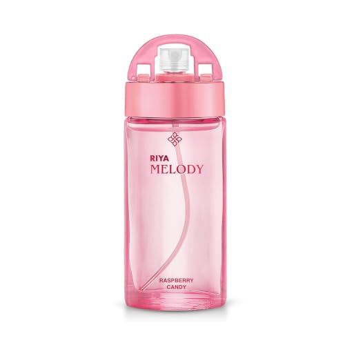 Image of Riya Melody Raspberry Candy Trending New Luxury Perfume for Women |Long Lasting Fragrance | Jasmine, Amber, White Peach Notes| Eau De Parfum for Girls - 50 ml