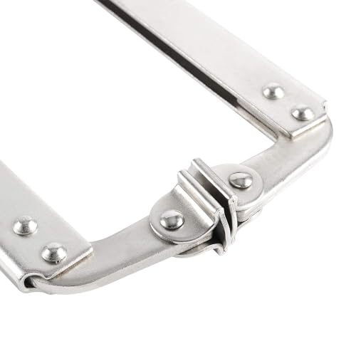 Image of HOZEON 4 PCS 18 Inch C Clamp Welding Pliers with Swivel Pads, Heavy Duty Welding Clamp,Woodworking Clamps Set, Adjustable Nickel Plated C Pliers for Wood Working, Welding, Electrician Maintenance