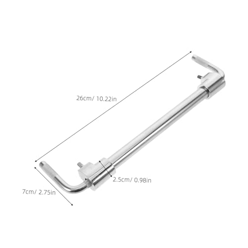Abrazadera para cowbell Totority con brazo de liberación rápida, soporte ligero de metal para cowbell para baterías, para creación musical y actividades al aire libre miniatura 2