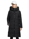 khujo - donna - cappotto invernale - jilias 4, nero , xs