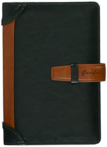 greeful グリー フル システム 手帳 s ダーク グリーン キャメル 641928