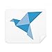 Blue Origa Pigeon Pattern Cleaning Cloth Screen Cleaner 2pcs Suede Fabric