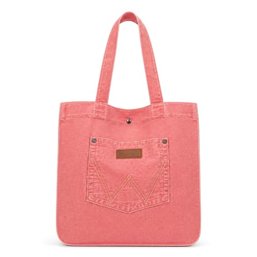 Image of Montana West Wrangler Denim Tote Bag for Women Purses for Work Travel Everyday