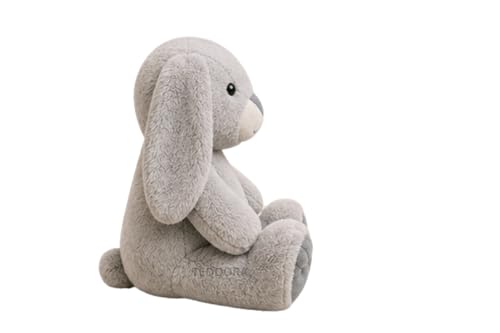 Image of Paw Rabbit Soft Toy for Girls Boys Kids,Grey,Rabbit Bunny Animal Plush Stuffed Baby Teddy Gift Birthday, 30 cm