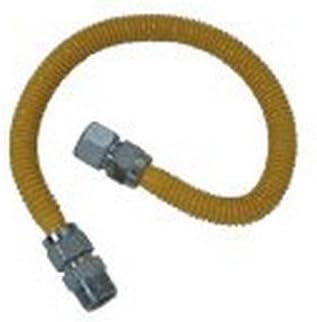 BrassCraft ProCoat 1/2 in. 5/8 in. Dia. 48 in. Stainless Steel Gas Connector