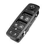 Power Window Switch Compatible with 2015-2022 Jeep Cherokee,2015-2017 Chrysler 200,2011-2020 Chrysler 300,2011-2019 Dodge Charger,2016-2018 Ram 2500/3500/4500/5500,Replaces 68231805AA,68271206AB