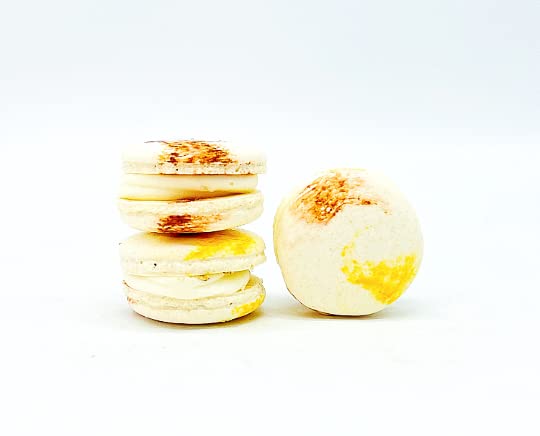 Paquete de 12  Macaron vegano praliné