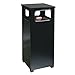 Rubbermaid Commercial Products FGR12WUSBKPL Dimension Standard Series Ash/Trash Refuse Container with Weather Urn (12-Gallon)