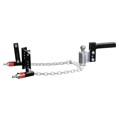 Image of Andersen Hitches Weight Distribution Hitch 2 Inch Shank 4 Inch Drop 2 Inch Ball 4-3 /8 Inch Brackets 10K GTWR Anti-Sway