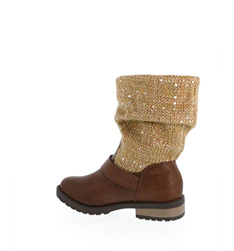 Jessica Simpson Girls Toddler/Youth Summit Brown Boot 2M2