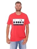 Color: rojo Diadora Camiseta Hombre Rojo 502175835, rojo, S