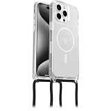 OtterBox React etui ze Smyczą z MagSafe na iPhone 15 Pro Max, etui z regulowanym i odpinanym paskiem na szyje, przetestowane zgodnie ze standardami wojskowymi, Stardust, Bez Opakowania Detalicznego