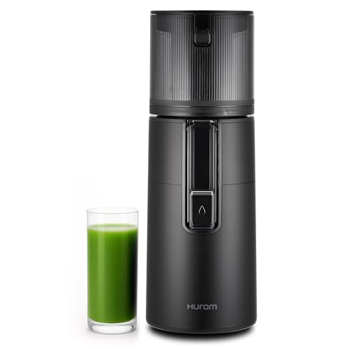 Hurom H400 Cold Press Juicer Machine, Award Winning Masticating Slow Juicer, Easy to Clean, Strainer & Hands Free with Self Feeding, Wide Mouth Hopper, Easy Assembly (Matte Black) by Hurom - Used condition - US$634.00