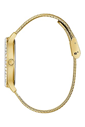 Image of Guess Round 38mm Champagne Dial Analog Women Watch - GW0402L2