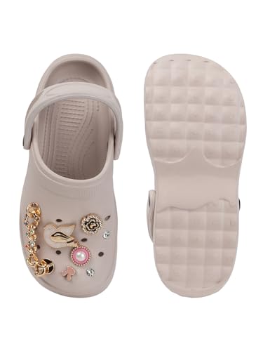 Image of Sukun Womens Sukun BRD 1193 Women's Clogs /Sandals with Adjustable Back Strap Clog