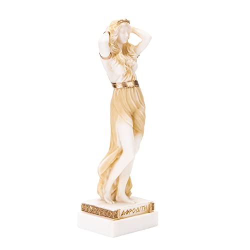 Estatua Alabastro Afrodita Diosa Griega 16 cm miniatura 2