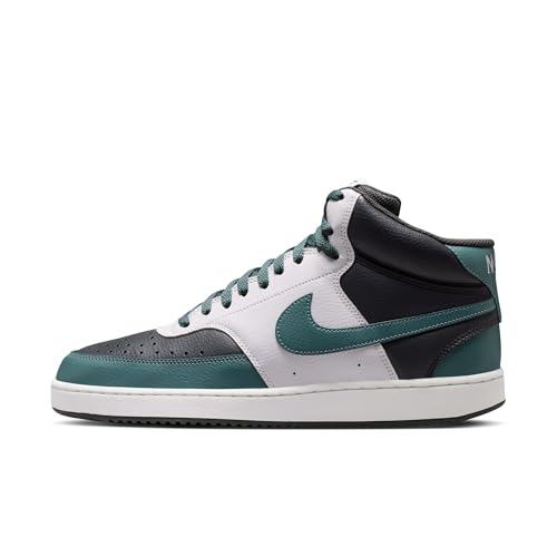 Nike Men's Court Vision Mid, Anthracite/Mineral Slate-Photon Dust, 9.5