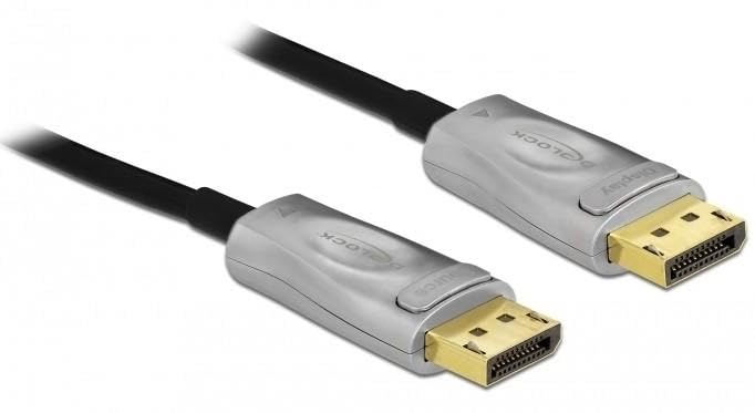 Câble DisplayPort DeLOCK 85888 noir de 25 m à conducteurs haute fidélité