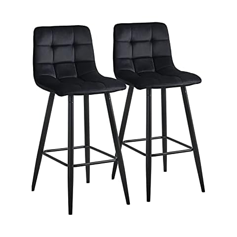 Tabourets de Bar CLIPOP en Velours Cover