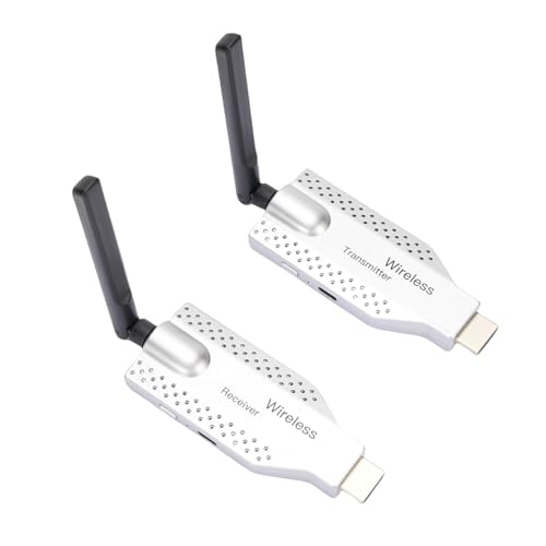 Transmisor de interfaz HD y cable extensible inalámbrico 1080p para múltiples pantallas miniatura 4