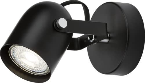 Image of 230V GU10 Single Spotlight - Matt Black