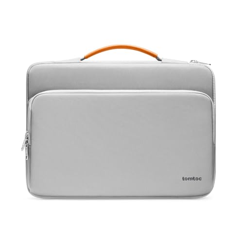 Image of Tomtoc Defender-A14 Laptop Briefcase (14 Inch), Gray