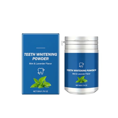 Polvo Blanqueador Dental, Aliento Fresco, Cuidado Bucal, Eliminación Suave De Manchas, Brillo Duradero For Toda La Familia.