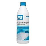HG Detergente igienico per vasca idromassaggio, formula naturale, detergente per vasca idromassaggio e vasca idromassaggio, efficace detergente per vasca idromassaggio, rimuove incrostazioni, grasso,