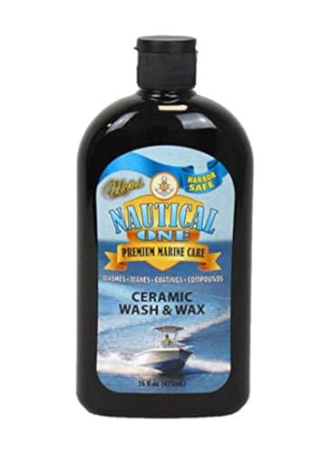 McKee's 37 N1-400 Nautical One Ceramic Wash & Wax | High Sudsing Wash for Marine | Will Not Create Water Spots