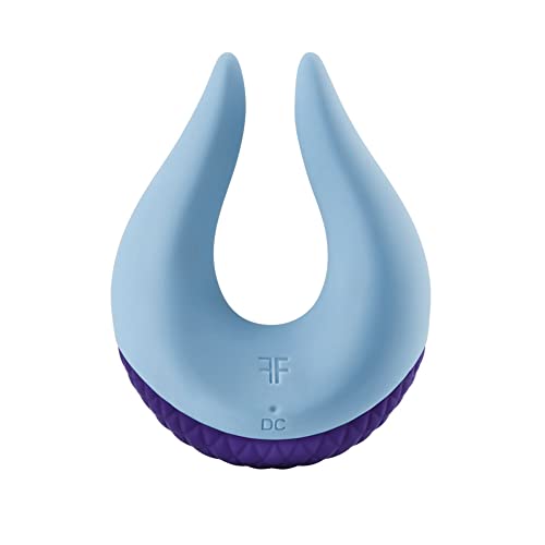 Femmefunn Volea Base Vibromasseurs Externes Light Blue/Dark Purple 10 Cm