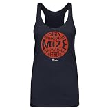 500 LEVEL Casey Mize Detroit Vintage Baseball Women's Tank Top (Tri Navy, Medium)
