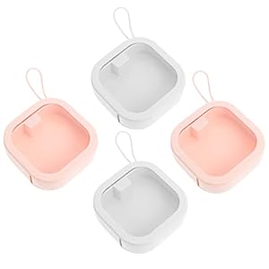 VALICLUD 4Stücke Haargummi Organizer Schmuckkoffer