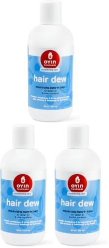 Oyin Handmade Hair Dew Leave-In Lotion | 8 oz (Pack of 3) image 5