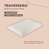 Travesseiro Basic Orthocrin Nasa Visco Soft (45x65x10) glide