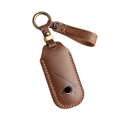 Étui de clé en cuir pour BMW MINI cadeau idéal fait main avec porte-clés