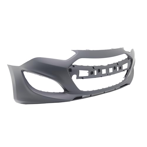 Image of FitParts Compatible with Hyundai Genesis 2013-2015 Front Bumper Cover | Primed, With Fog Light Holes, Coupe, Ready to Paint, OEM 865112M300, HY1000197