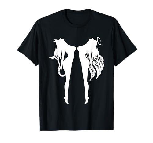 Angel Demon Fight Fantasy Fanatic T-Shirt