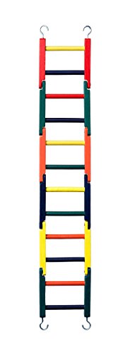 Prevue Pet Products 1140L Carpenter Creations Multi-Color Jointed Wood Ladder, 24