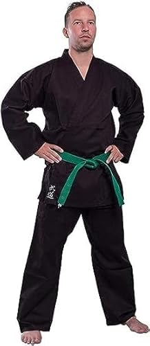 Karateanzug bushido schwarz