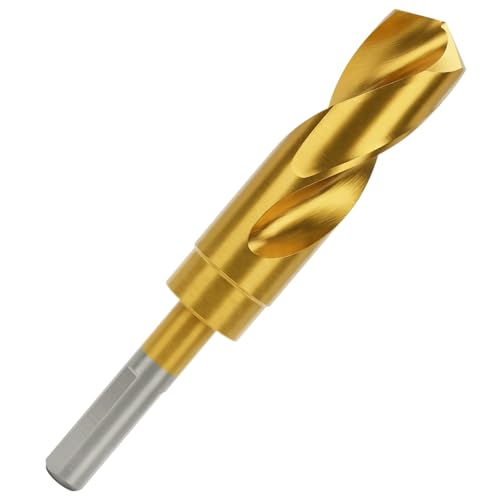 Greycore Tools 1 inch reduced shank drill bit with titanium coating